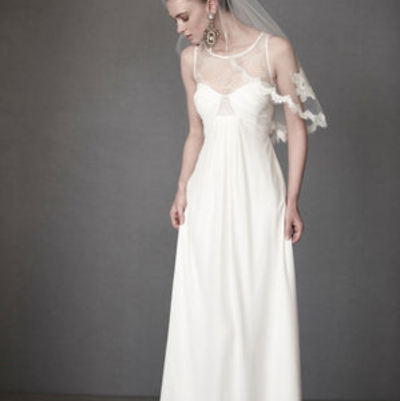 NWT BHLDN Panes of Lace Wedding Gown
